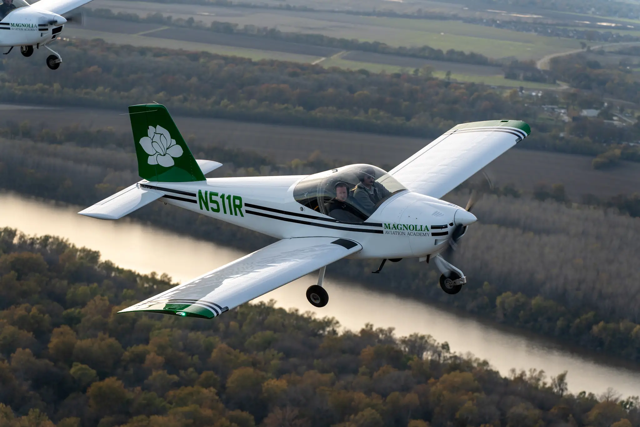 Van's RV-12iS aircraft cockpit and ramp view